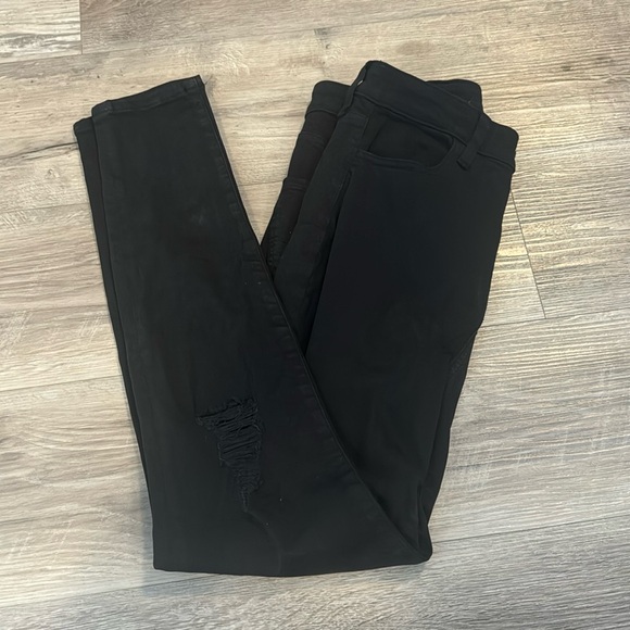 AE Highest Rise Jegging Black - Picture 1 of 9